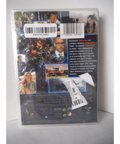 Transformers La Era De La Extincion Dvd