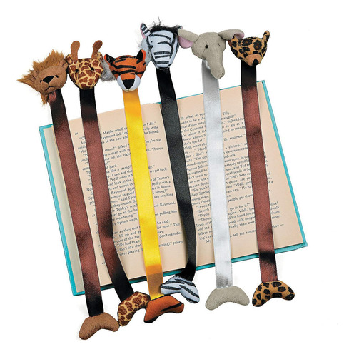 12 Separadores De Libros Diseño De Animales Del Zooló...