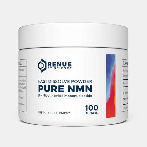 Nmn Puro En Polvo 100gr - Renue By Science - Mejor Que Nad+ Sin Sabor