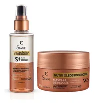 Comprar Eudora Siàge Nutri Óleos Poderosos Máscara E Óleo Bifásico
