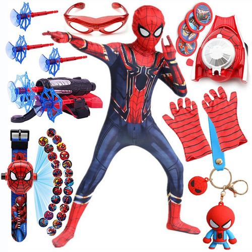 Iron Spider Man Mono Transmisor Watch Kit De Lentes Led