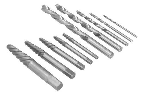 Juego De Brocas Extractoras De Tornillos Para Mano Izquierda