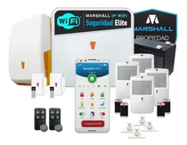 Comprar Kit Alarma Inalámbrica Marshall 3 Ip Wifi Aplicación Celular Marshall Smart Domiciliaria Hogar Casa Comercio Kit4