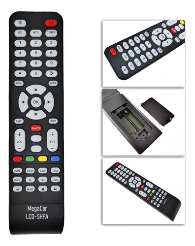 Control Remoto Smart Tv Minisonic Steel Home Panoramic