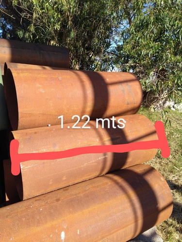 Imagen 1 de 4 de Cilindro De Hierro 3mm De Espesor Ideal Comedero U Otros