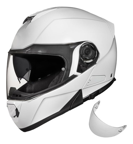 Casco Para Moto Daytona Helmets Glide Talla Xl Blanco