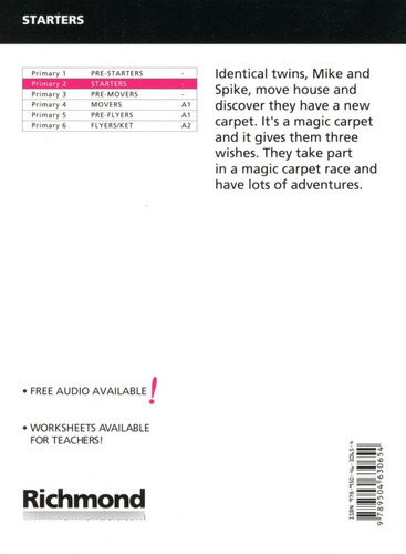 The Magic Carpet + Audio Online - Richmond Primary Readers 2, De Dunne, Brendan. Editorial Santillana, Tapa Blanda En Inglés Internacional