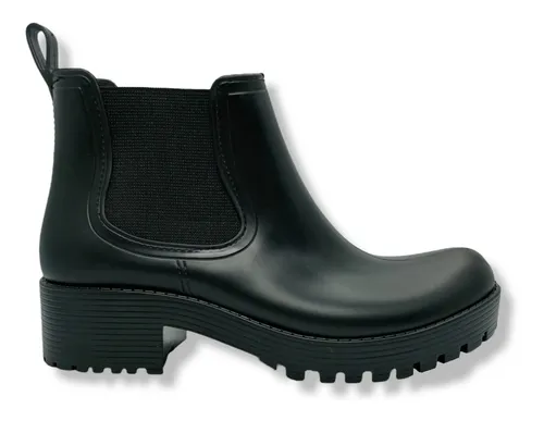 Botas de lluvia con taco hot sale