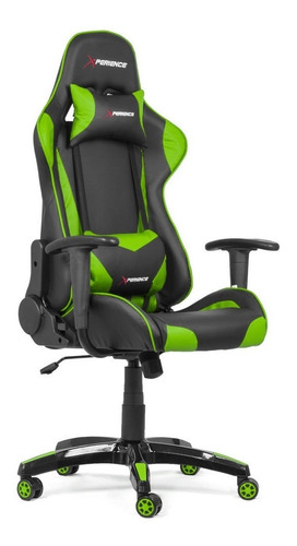 Cadeira Gamer Xperience Pro Giratória Reclinável Verde