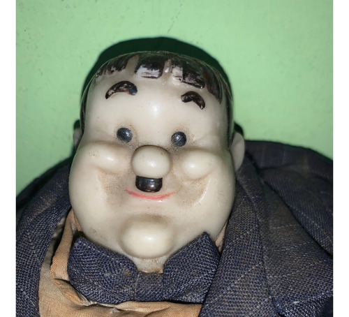 Bonecos O Gordo E O Magro Antigos Raros Únicos (Usado)