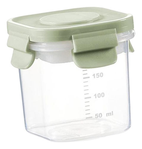 Caixa De Armazenamento De Iogurte Recipientes De 200ml Verde