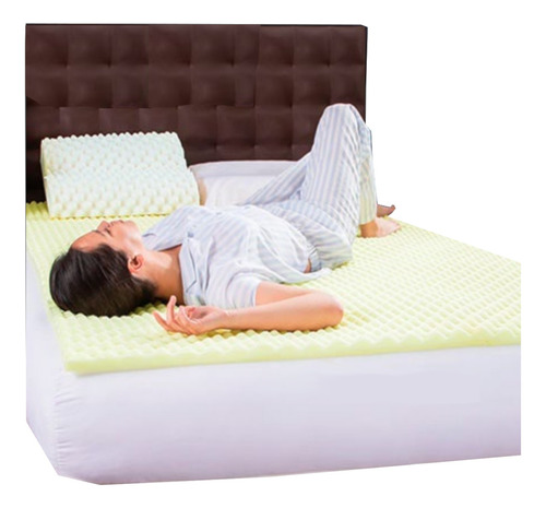 Cubre Colchón Colchoneta Ortopédica Ergonómica Matrimonial