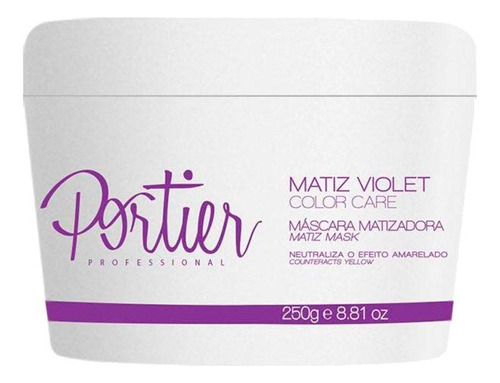 Portier Ciclos Btox Violet Mascara Reconstrutora 250g