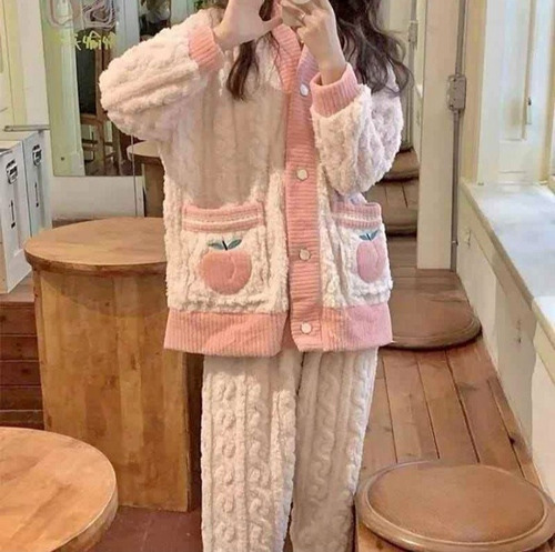 Pijamas De Felpa Completo Para Mujer EnvĂo A Provincia