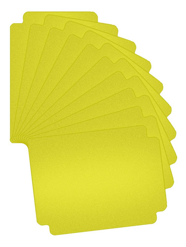 Separador De Cartas, Separador De Cartas Estándar Amarillo