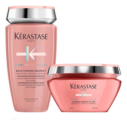 Kérastase Bain Chroma Respect + Masque Chroma Filler