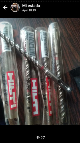 Mechas *hilti* Tecx-3/8x6