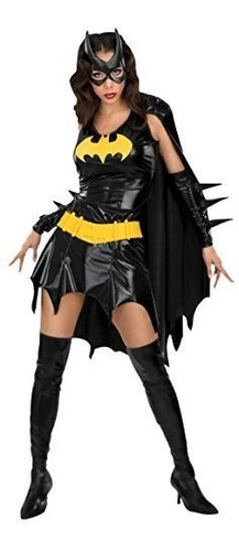 Disfraz De Dc Comics Batgirl Plus Size Para Adulto, Negro, M