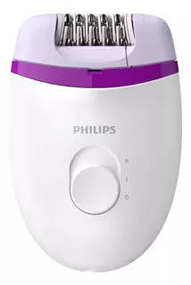 Philips Satinelle Essential BRE225/00 - Blanco/Morado - 100V/240V