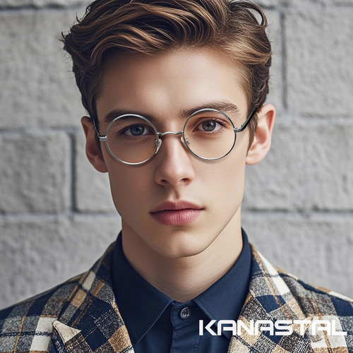 Lentes Para Computadora Hombre Mujer Con Filtro De Luz Azul Color Plateado Para PC Celular Tableta TV Videojuego Pantalla Electrónica De Moda Clásico Retro Elegante Caballero Dama Unisex