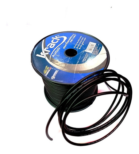 Imagen 2 de 3 de Rollo De Cable Para Microfono Xlr 100 Mts 2x24 Balanc.krack