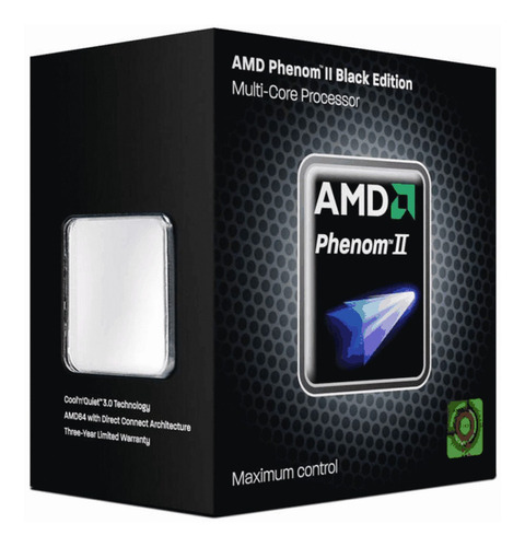 Procesador AMD Phenom II X2 560 HDZ560WFGMBOX  de 2 núcleos y  3.3GHz de frecuencia