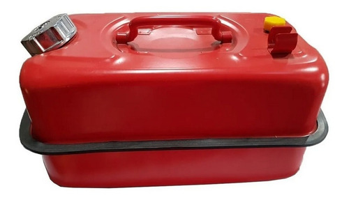 Imagen 5 de 10 de Bidón De Chapa Horizontal 20 Litros Para Combustible Pico