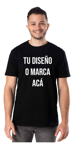 Remera Foto Estampada Logo Empresas Personalizada 750