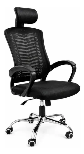 Cadeira Ergonômica De Escritório Com Encosto Mesh Respirável