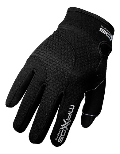 Luva Motocross Trilha Enduro Mattos Racing Spark Preto