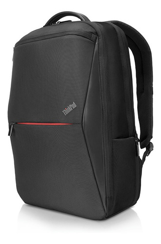 Mochila Porta Netbook Urbana Impermeable con 6 Bolsillos Lenovo Color Negro Liso