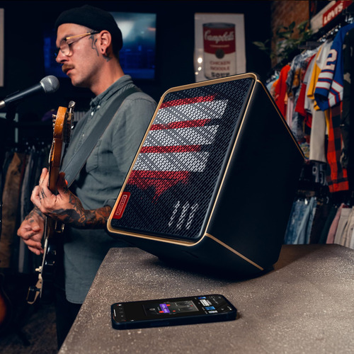 Amplificador De Guitarra Positive Grid Spark Edge 65w 4 Cana Negro