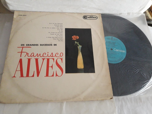 Lp Os Grandes Sucessos De Francisco Alves 1963 Ne