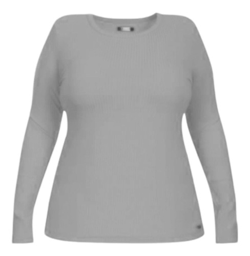 Blusa Ribana Viscose Plus Size 