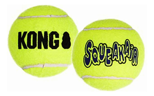 Kong Air Kong Squeaker Tennis Ball, Grande