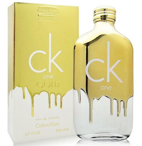 Ck One Gold Edt 200ml Silk Perfumes Original Ofertas
