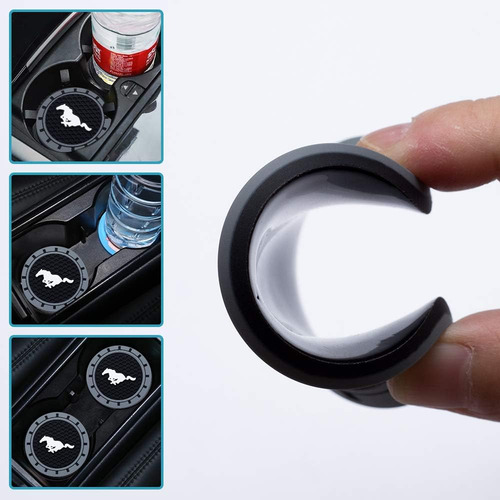 Posavasos Para Mustang Snake Evos Everest Gt Shelby Mach-e G