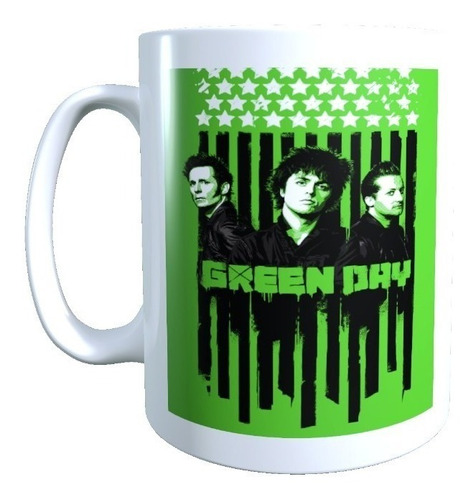 Taza Diseño Green Day Banda Punk Rock Poster