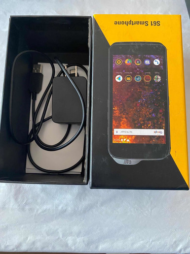 Celular Cat S61 Con Cámara Térmica, Uso Rudo. (Usado)