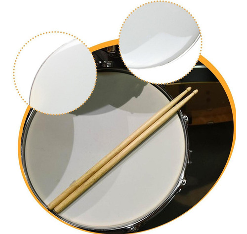 Parche De Caja Para Tambor, Piezas De Percusión, Parche