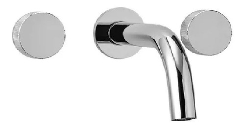 Combo Grifería Peirano Fabric Bidet + Lav Pared + Ducha Color Cromo