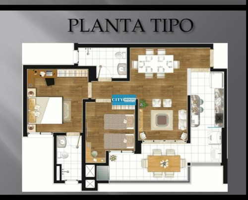 Imagem 9 de 10 de Repasse Apartamento 60m² Com 2 Dormitórios Com Suíte, 1 Vaga R$ 420.000,00 Bom Clima Guarulhos - Sp1179