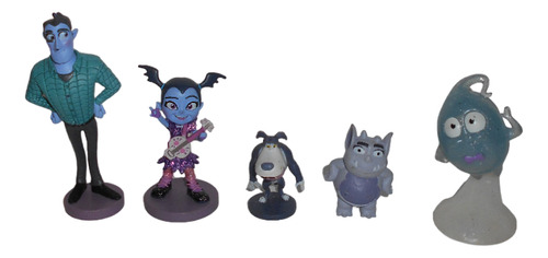 Set De 6 Mini Figuras Vampirina De Disney (Usado)