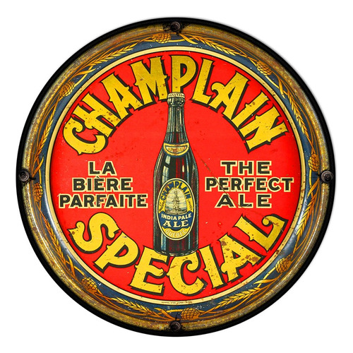 #306 - Cuadro Decorativo Vintage / Beer Cerveza No Chapa 