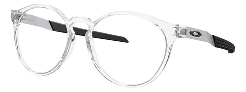 Gafas redondas Oakley Exchange R Ox8184 0355, originales Color transparente y brillante: gris/negro mate