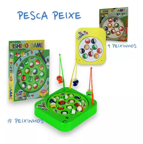 Jogo De Pesca Peixe Brinquedos De Pesca Música Brinquedos Infantis  Brinquedos Educativos De 3 4 5 6 Anos Meninos Meninas 21 Peixes ELKUAIE