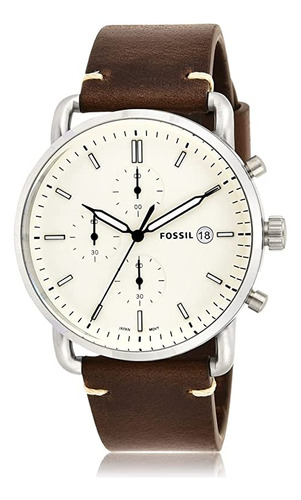 Fossil Commuter - Reloj De Cuarzo Para Hombre De Acero