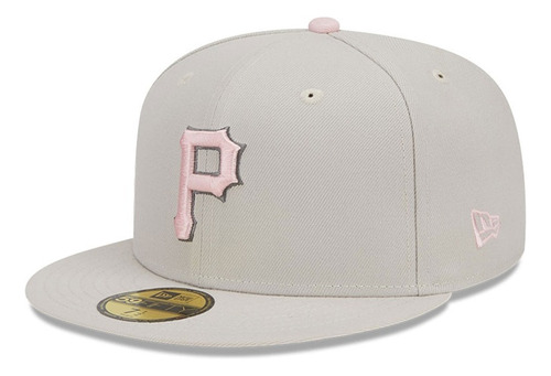 Gorra New Era Mother's Day New Era Khaki 2023 59fifty Crema 7 1/4 Pittsburgh Pirates