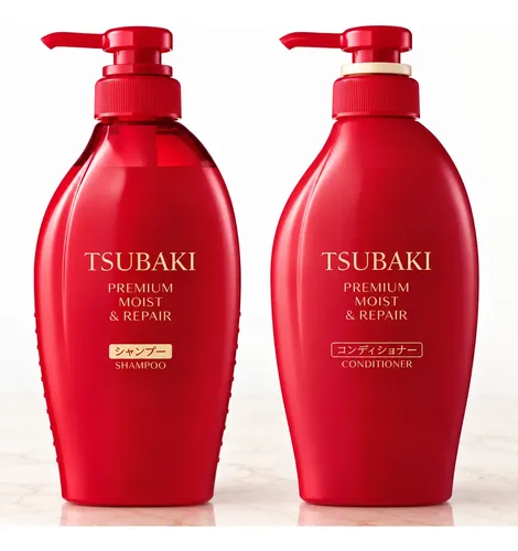 Kit Tsubaki Premium Moist & Repair Shampoo + Condicionador