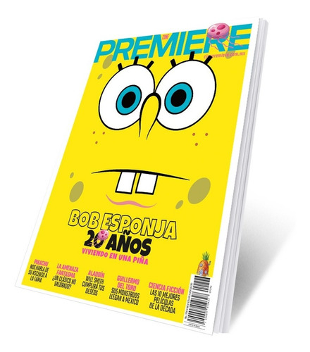 Revista Cine Premiere Edición Mayo 2019 Portada Bob Esponja 